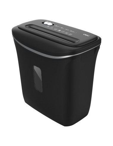 Paper Shredder DELI shred capacity: 6 sheets (a4 80g); black
