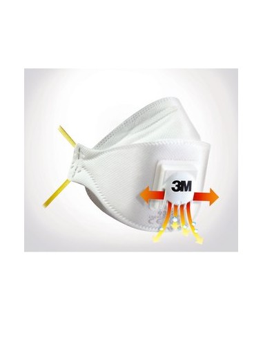 Respirator with valve 3M FFP2