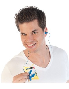 Earplugs detectable with a cord SNB29dB