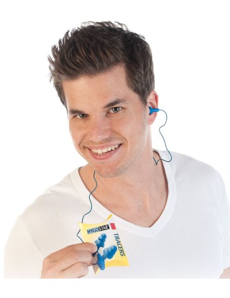 Earplugs detectable with a cord SNB29dB