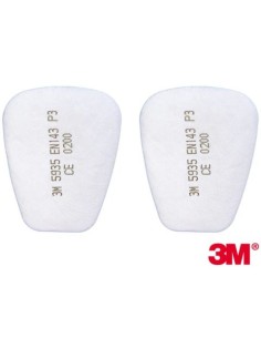Filter trapezoidal for particulate 3M 5935 P3 R