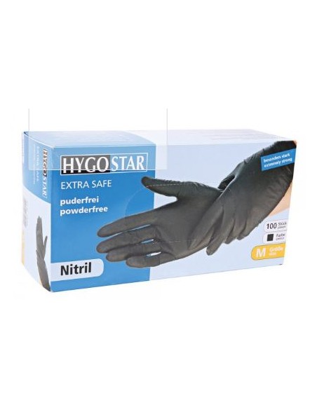 Nitrile gloves powder-free Extra Safe 100pcs