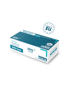 Nitrile gloves powder-free Safe Care 100 blue