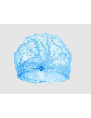 Disposable hat PP d55cm 100pcs light blue