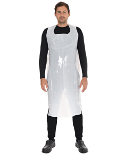Disposable aprons LDPE 35my 150x100cm 25pcs blue