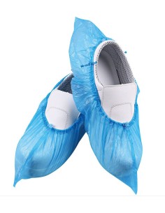 Overshoes HDPE for machine Ecostep 100pcs blue