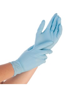 Nitrile gloves powder-free Safe Light 100pcs blue 2