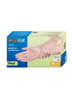 Vinyl gloves powder-free Ideal 100pcs