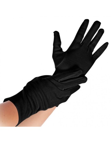 Cotton gloves Nero