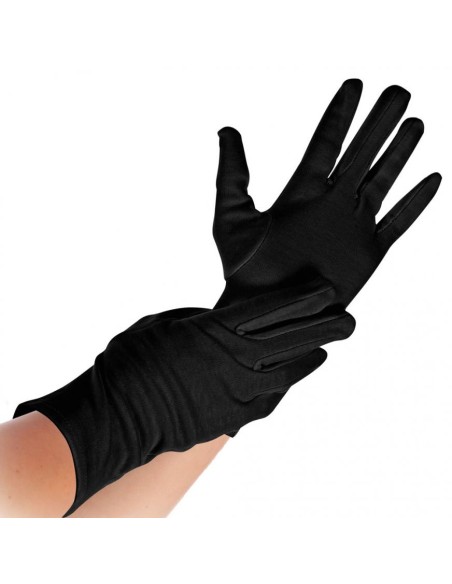 Cotton gloves Nero