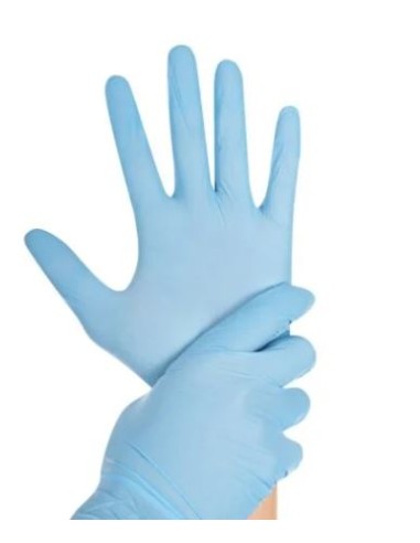 Nitrile gloves powder-free sterile MEDITRADE 50 pair blue