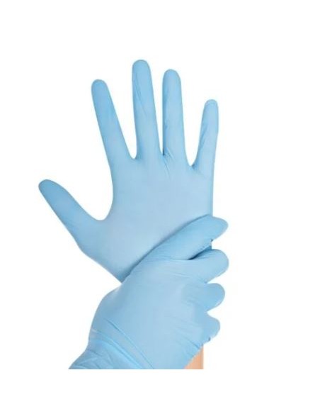 Nitrile gloves powder-free sterile MEDITRADE 50 pair blue