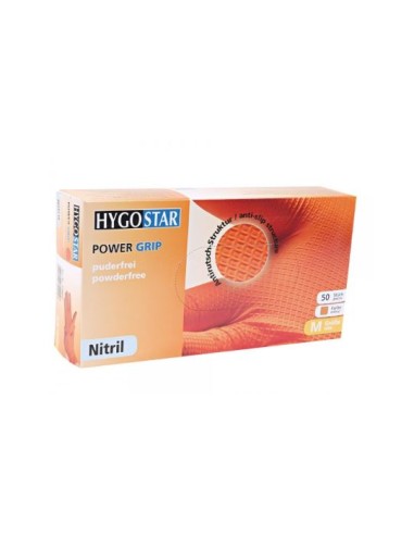 Nitrile gloves powder-free Power Grip 50