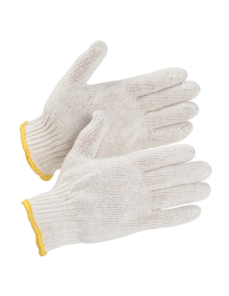 Textile gloves cotton / polyester KK08