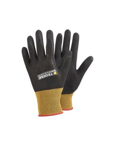 Nylon gloves nitrile/PU foam coating on palm TEGERA 8801