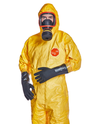 Chemical protective coverall Tychem 2000 C CAT3 type 3B/4B/5B/6B