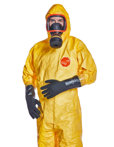 Chemical protective coverall Tychem 2000 C CAT3 type 3B/4B/5B/6B