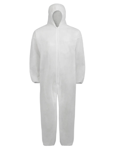 Coverall PP CAT1 40g/m2 white