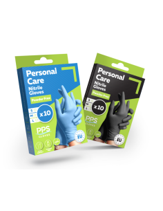 Nitriilkindad puudrita Personal Care 10tk