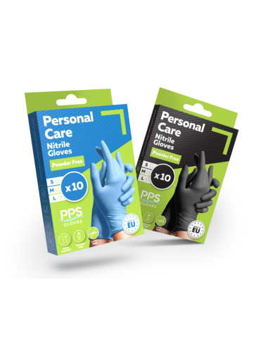 Nitrile gloves powder-free Personal Care 10pcs