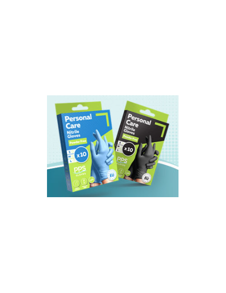 Nitriilkindad puudrita Personal Care 10tk