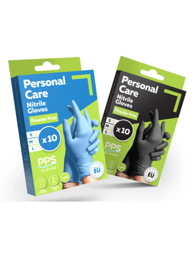 Nitriilkindad puudrita Personal Care 10tk