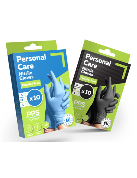 Nitrile gloves powder-free Personal Care 10pcs