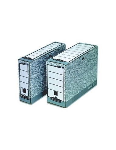 Archive box Fellowes A4 8cm with lid, grey