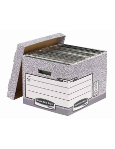 Arhiivikarp Fellowes 333x285x390mm kaanega, hall