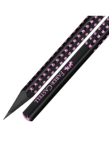 Harilik pliiats Faber-Castell Sparkle midnight rose