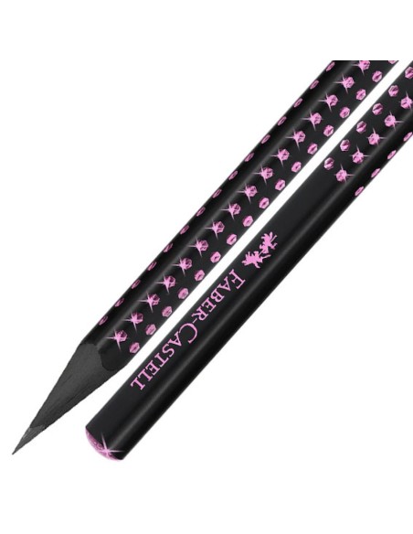 Harilik pliiats Faber-Castell Sparkle midnight rose