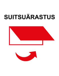 Kleebis Charlot Suitsuärastus 100x100mm