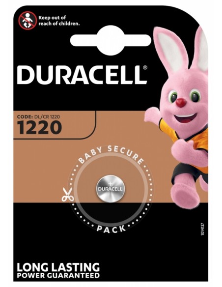 Patarei Duracell CR1220 liitium