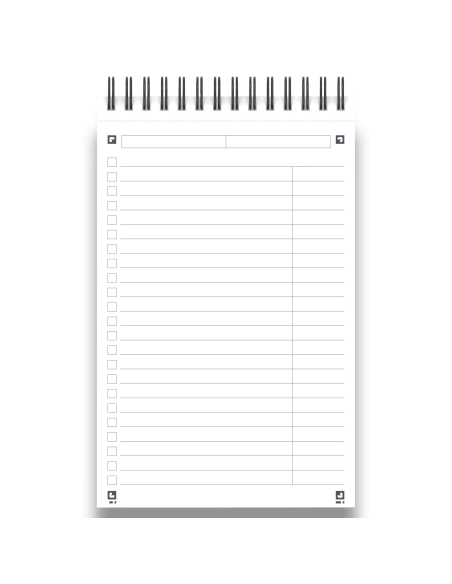 Oxford Task Manager 125×200 70sheet