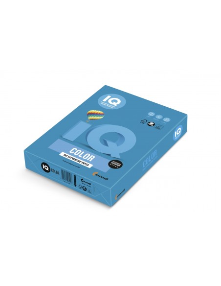 Koopiapaber IQ A4/160g/250L DB49 tumesinine