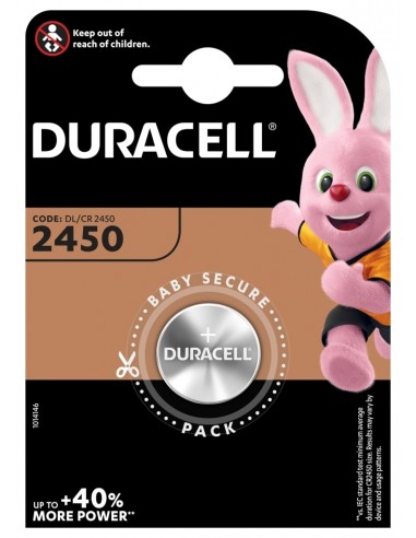 Battery Duracell CR2450 lithium