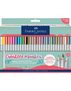 Markerid Faber-Castell Gofa Creative Marker kpl 50tk