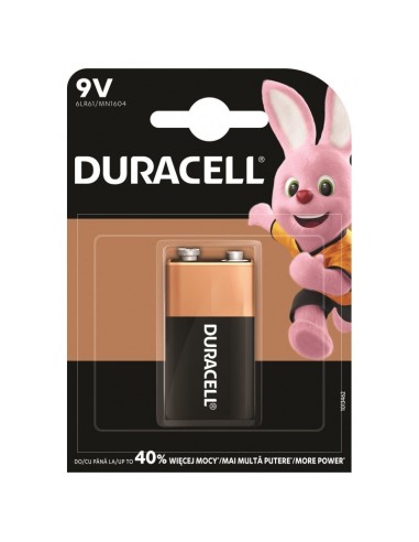Patarei Duracell Basic MN1604 9V/6LR61 patarei (corona)