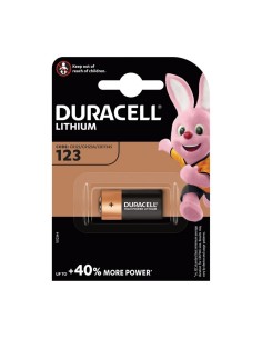 Patarei Duracell CR123A liitium