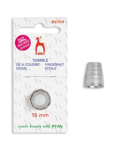 Sõrmkübar Pony 15mm 86704