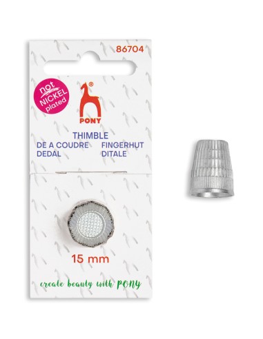 Sõrmkübar Pony 15mm 86704