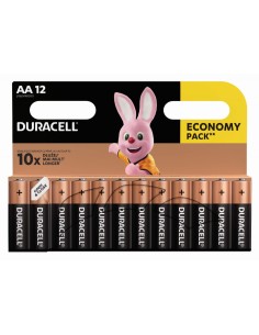 Patarei Duracell AA Basic, leelis, kuld-must, 12tk