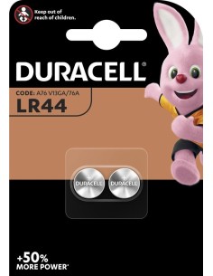 Patarei Duracell LR44 2tk/pk