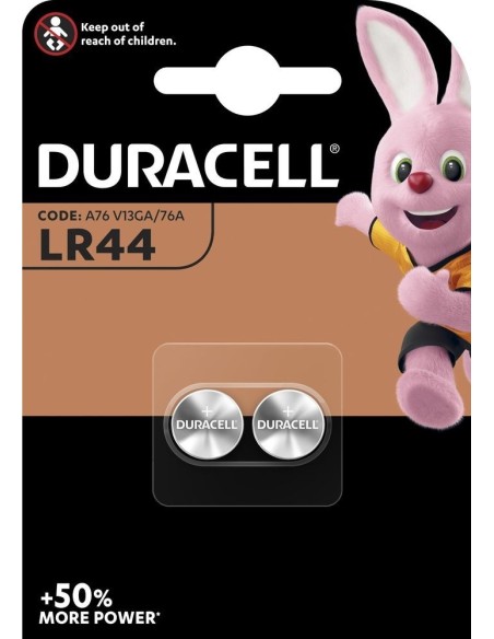Patarei Duracell LR44 2tk/pk