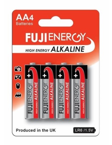 Battery FUJI High Energy Alkaline AA Pack of 4