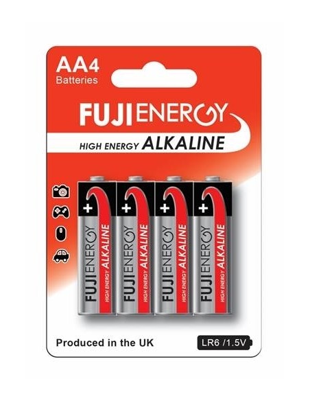 Battery FUJI High Energy Alkaline AA Pack of 4
