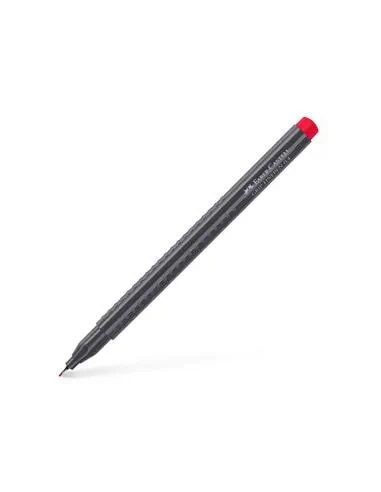 Tindipliiats Faber-Castell Finepen GRIP 0.4, karmiin