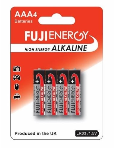 Patarei FUJI High Energy Alkaline AAA 4tk/pk
