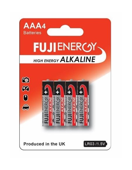 Patarei FUJI High Energy Alkaline AAA 4tk/pk