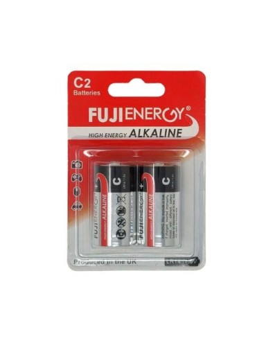 Battery FUJI High Energy Alkaline C Pack of 2